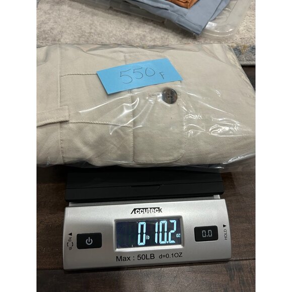 Haggar Mens Pleated Ivory Silk Shorts Size 38 With Pockets - Picture 8 of 8